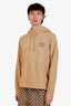 Gucci Beige Cotton Interlocking G Hoodie Size L Mens
