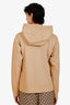 Gucci Beige Cotton Interlocking G Hoodie Size L Mens