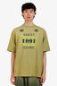 Gucci Green GG Logo Print T-shirt Size XXL Mens