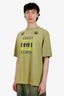 Gucci Green GG Logo Print T-shirt Size XXL Mens