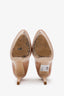 Miu Miu Beige Leather Platform Pumps Size 37