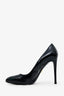 Prada Black Patent Leather Pointed Toe Pumps Size 37.5