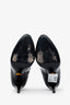 Prada Black Patent Leather Pointed Toe Pumps Size 37.5