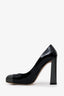 Miu Miu Black Patent Leather Cap Toe Pumps Size 37