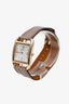 Hermès Rose Gold MOP Cape Cod 31mm Small Model Watch With Extra Strap