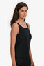 Lafayette 148 Black Silk Square Neck Top Size 4