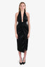 Rammy Brook Black Silk Nan Dress Size 4