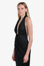 Rammy Brook Black Silk Nan Dress Size 4