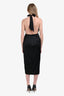 Rammy Brook Black Silk Nan Dress Size 4