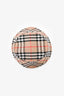 Burberry Beige Check Cotton Bucket Hat Size M