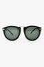 Karen Walker Black Sunglasses With Gold Arrow Sides Sunglasses