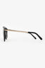 Karen Walker Black Sunglasses With Gold Arrow Sides Sunglasses