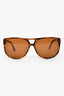 Versace Brown Acrylic Frame Sunglasses