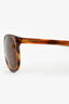 Versace Brown Acrylic Frame Sunglasses