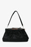 Cartier Black Pony Hair 'Panthere' Clutch With Strap