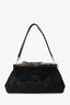 Cartier Black Pony Hair 'Panthere' Clutch With Strap