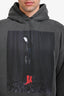 Balenciaga Grey Cotton Graphic Model Hoodie Size S Mens