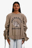 Maison Margiela Taupe Cotton 'Oberkampf Josephine' Sweatshirt Size 38