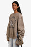 Maison Margiela Taupe Cotton 'Oberkampf Josephine' Sweatshirt Size 38