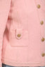 Pre-Loved Chanel™ 2016 Pink Tweed Pearl CC Button Jacket Size 36