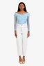 Isabel Marant White High Waisted Jeans Size 34
