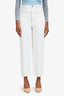 Isabel Marant White High Waisted Jeans Size 34
