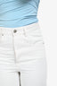 Isabel Marant White High Waisted Jeans Size 34