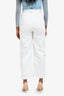 Isabel Marant White High Waisted Jeans Size 34
