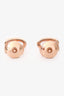 Hermès Rose Gold Farandole Earrings Small Model