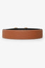 Hermès Gold/Black Epsom/Swift Reversible Constance H Belt GHW Size 95