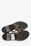Brunello Cucinelli Taupe Suede Monili Sandals Size 36