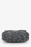 Pre-Loved Chanel™  Black/Gray Tweed Medium 19 Flap Bag