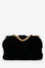Pre-Loved Chanel™ Black Quilted Velvet Small 19 Flap Bag