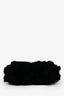 Pre-Loved Chanel™ Black Quilted Velvet Small 19 Flap Bag