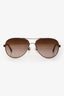 Pre-Loved Chanel™ Brown Aviator Sunglasses