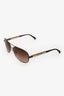 Pre-Loved Chanel™ Brown Aviator Sunglasses