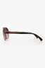 Pre-Loved Chanel™ Brown Aviator Sunglasses