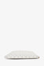 Goyard 2017 White Goyardine Zip Senat Pouch MM