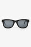Saint Laurent Black Logo Rectangular Sunglasses