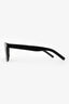 Saint Laurent Black Logo Rectangular Sunglasses
