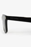 Saint Laurent Black Logo Rectangular Sunglasses