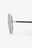 Pre-Loved Chanel™ Silver Tone Metal Frame Glitter Aviator Sunglasses