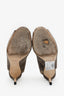 Jimmy Choo Grey Suede Shar Slingback Heels Size 37