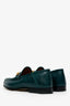 Gucci Green Leather Jordaan Loafer Size 7.5 Mens
