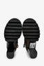 Louis Vuitton Black Monogram 'Star Trail' Lace-up Ankle Boots Size 38