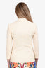 The Row Cream Wool Single Breasted Blazer Size 6