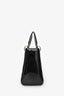 Christian Dior 2019 Black Patent Medium Lady Dior Top Handle