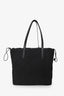 Fendi Black Nylon Zucca FF Drawstring Tote Bag