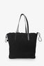 Fendi Black Nylon Zucca FF Drawstring Tote Bag