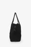 Fendi Black Nylon Zucca FF Drawstring Tote Bag